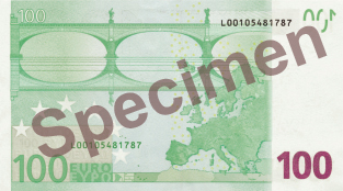 Design Der Euro Banknoten Banknoten Geldscheine Papiergeld Notgeld Aus Osterreich