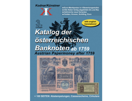 Katalog der österreichischen Banknoten ab 1759, 3. Auflage