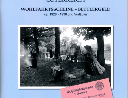 Katalog zum österreichischen Bettlergeld von Rudolf Richter